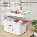 Multi-layer medicine box, large-capacity medicine storage box, household portable emergency medicine box, medical family first aid kit medicine box