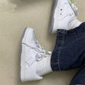 Hong kong style white sneakers - trending on instagram, versatile, height increasing, casual shoes for women, 2026 spring new arrivals, student athletic skate shoes