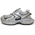 Women's shoes 2026 autumn new silver chunky platform height increasing dad shoes women's retro fashion casual sneakers trendy