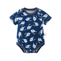 Short-sleeved whale [pure cotton]