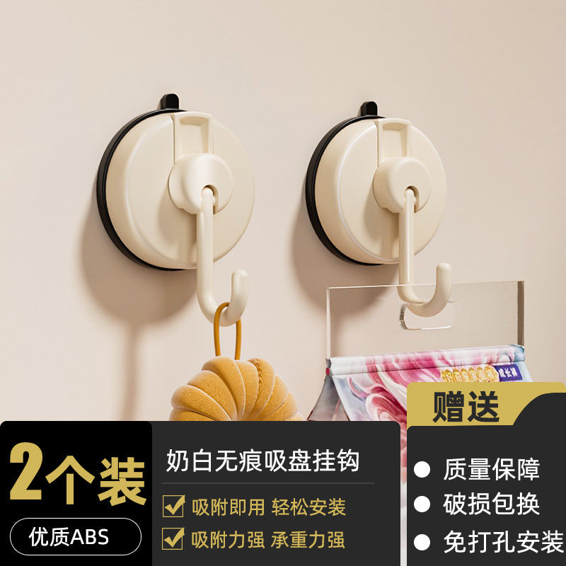 Suction cup hook vacuum strong traceless storage punched for home bathroom kitchen hanging wall hanging jewelry sticky hook