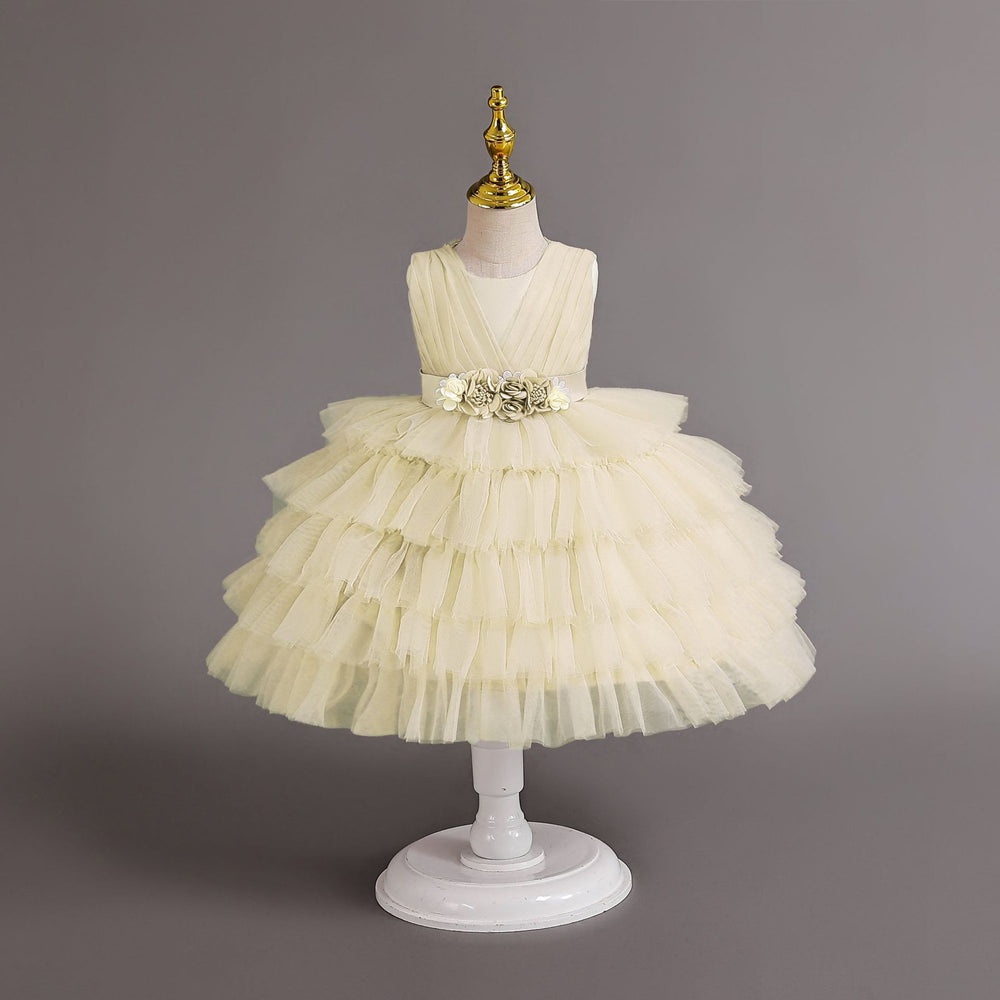 New wholesale kids dress tutu cake princess dress baby girl baby catch week dress girl dress