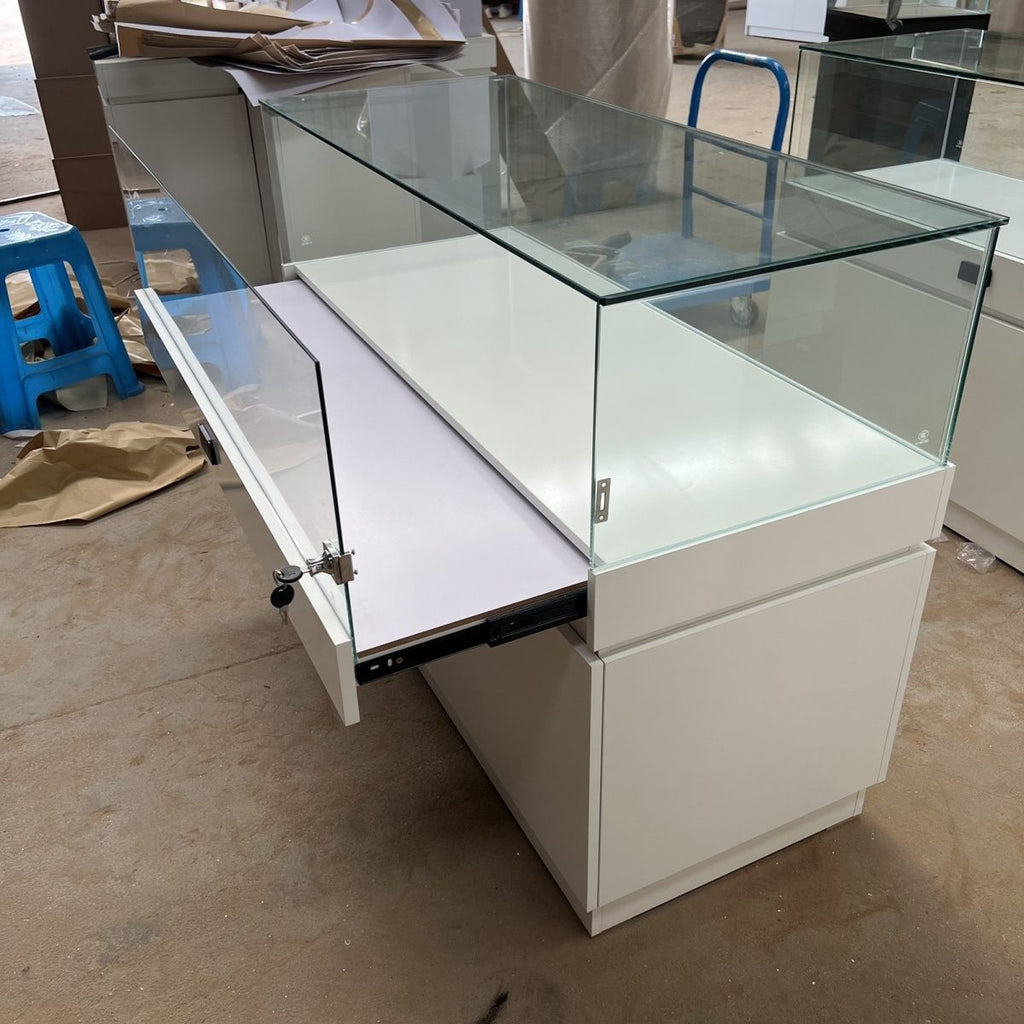 Glass Display Cabinet Museum Display Cabinet Memorial Hall Cultural Relics Display Cabinet Calligraphy and Painting Product Display Counter D System