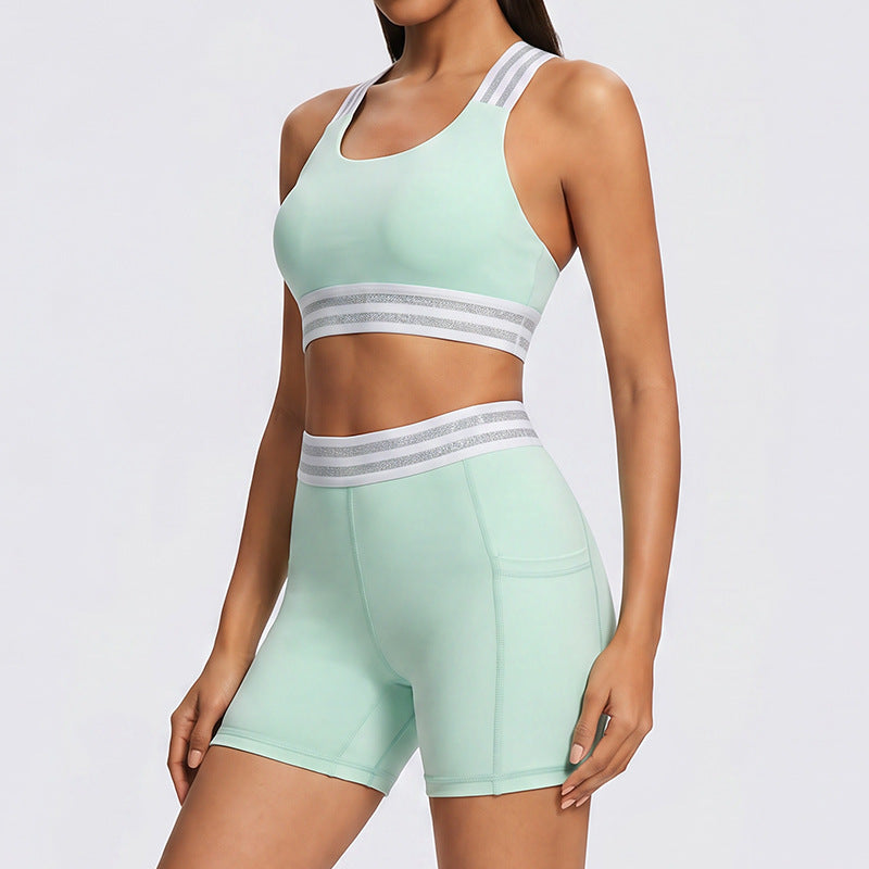 New spring/summer kids' yoga outfit - matching mother & daughter set - quick-dry sports tank top - barely-there feel - family activewear - cross-border exclusive