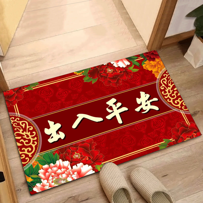 Personalized advertising floor mat, safe entrance, large mouth floor mat, for home, external mat, dirt rubbing, foot mat, carpet
