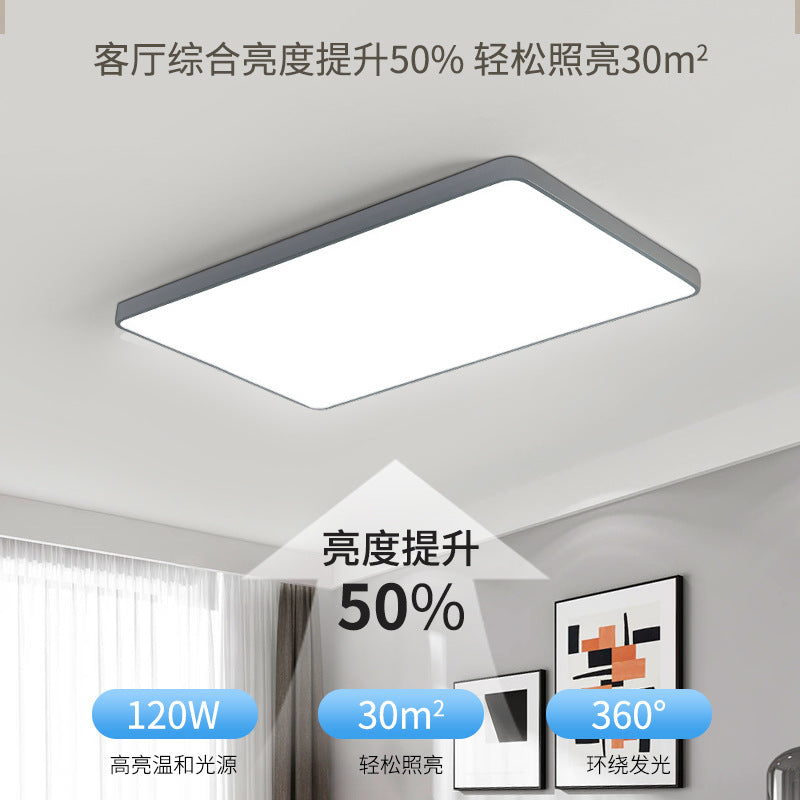 2025 new minimalist style living room hall main light Zhongshan home improvement lighting ultra-thin bedroom advanced ceiling light