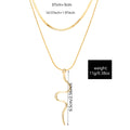 Wholesale snake pendants: european and american cross-border creative necklaces, fashionable minimalist double-layer stackable hip-hop zodiac snake jewelry for women