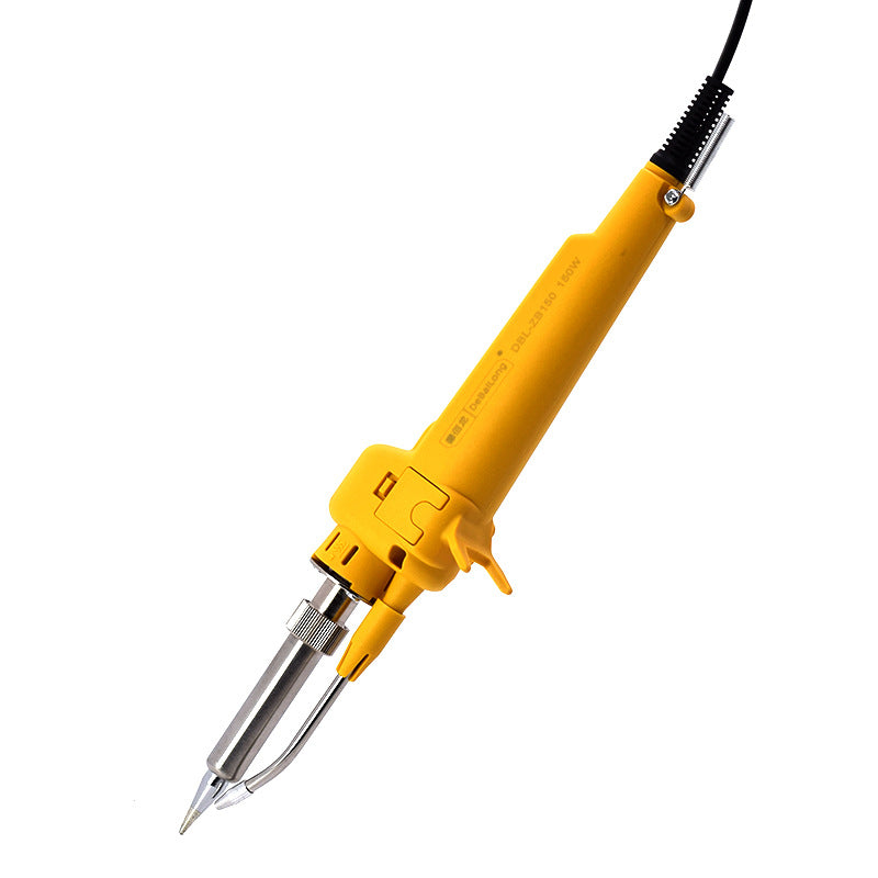 Straight shank digital display solder gun internal heat external heat solder tool single hand welding electric soldering iron semi-automatic tin soldering iron