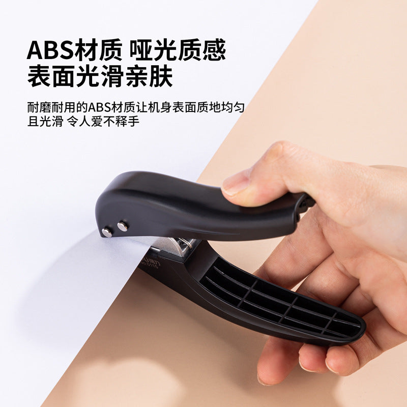 Deli 0115 single hole punch, punching thickness 12MM hand-held round whale hole punch, ticket punch