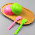 Beauty tools mask bowl mixing bowl spoon plastic bowl stirring stick mask scraper mask stick spa diy supplies