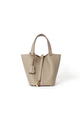 Bags 2024 new arrival bucket bag vegetable basket women's bag genuine leather satchel bag mommy bag bridal wedding bag high-end