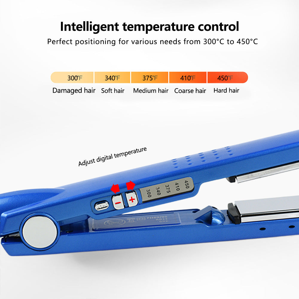 three-in-one hair straightener, curling iron, comb, hair straightener, high skull, non-damaging hair clip, hair stick, hair care