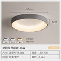 Bedroom ceiling light - nordic minimalist style - 2025 round dining room/bedroom main light - eye protection lamp
