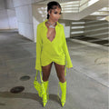 spring new arrivals: european and american style women's clothing - sexy pleated crossover shirt dress. direct from the source: cross-border e-commerce women's apparel factory