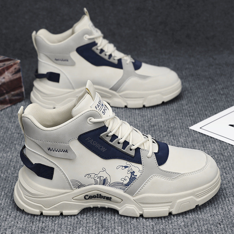 Men's work safety shoes - spring collection: waterproof, slip-resistant, durable, athletic, hiking, and martin boots for construction and work sites