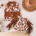 Children's clothing shein cross-border girl suit vest shorts suit two-piece children's clothing