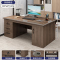Office desk boss desk casual office with drawers 5 new light luxury staff position computer table