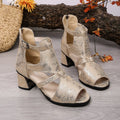 spring/summer new arrivals: plus-size women's high-heeled sandals for cross-border e-commerce. available in sizes 36-42. wholesale options available. dropshipping to  and