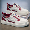 Men's shoes 2026 new spring fashion versatile men's casual white sneakers soft sole athletic breathable student trendy shoes