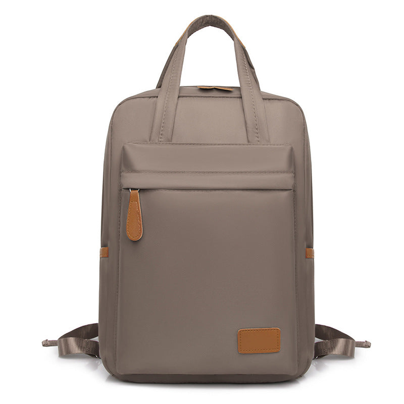 Cross-border fashion trendy cool oversized capacity men's backpack solid color simple travel backpack women's versatile college student schoolbag