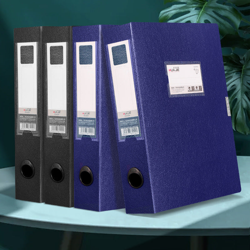 A4 file box Thickened leather pattern file box Party building information box Personnel cadre contract document certificate storage box