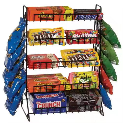 Source Factory 4th Floor Metal Candy Display Rack Retail Store Supermarket Office Storage Rack Display Rack