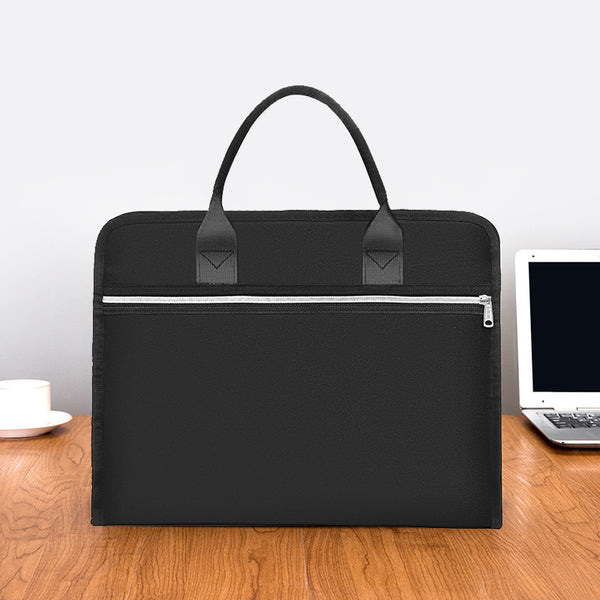 Yiyunchen briefcase men's file bag printing women's business handbag a4 file bag custom logo