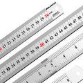 Steel ruler 1m stainless steel ruler iron steel ruler thickened hard ruler 15cm/30cm/50cm high precision steel ruler