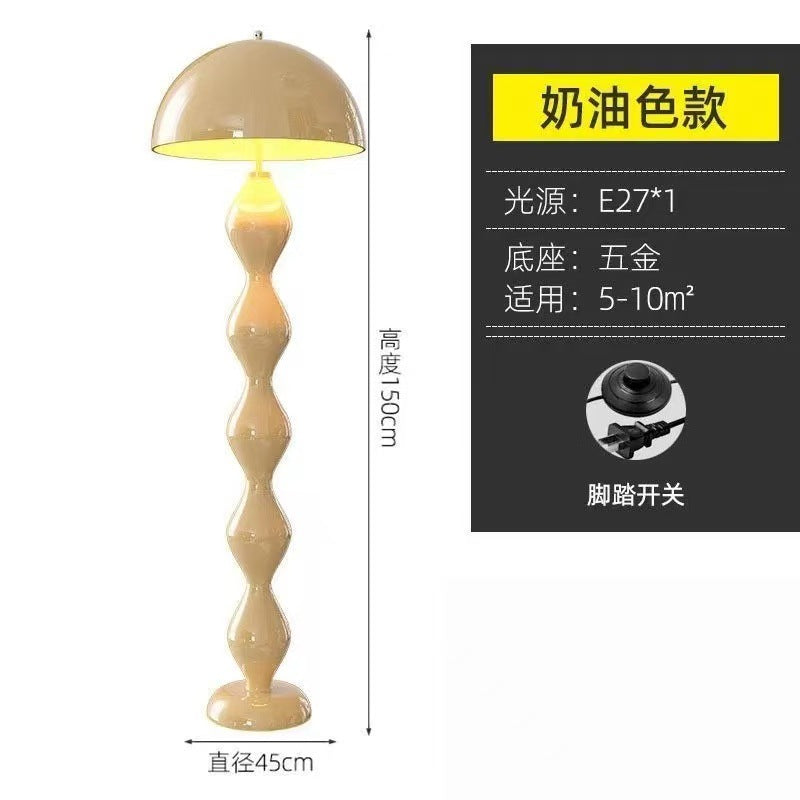 Cream style medieval mushroom floor lamp nordic living room sofa classy sense of accessible luxurypopularinspopular floor lamp