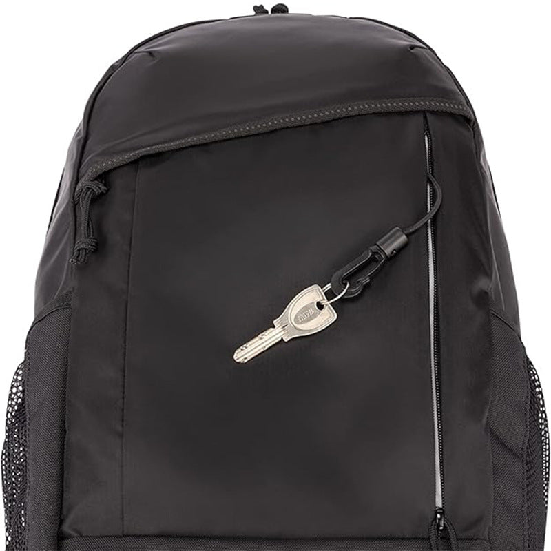 Backpack Men's Travel Backpack Business Travel Computer Bag Large Capacity Junior High School Student School Bag Black