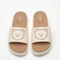Thick solebear slippers women's summer 2024new arrivaloutwearnon-slipdeodorizing filterindoor homecute sandals