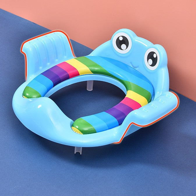 Kids toilet seat baby toilet seat kids boys and girls enlarged toilet soft cushion infant toilet special toilet