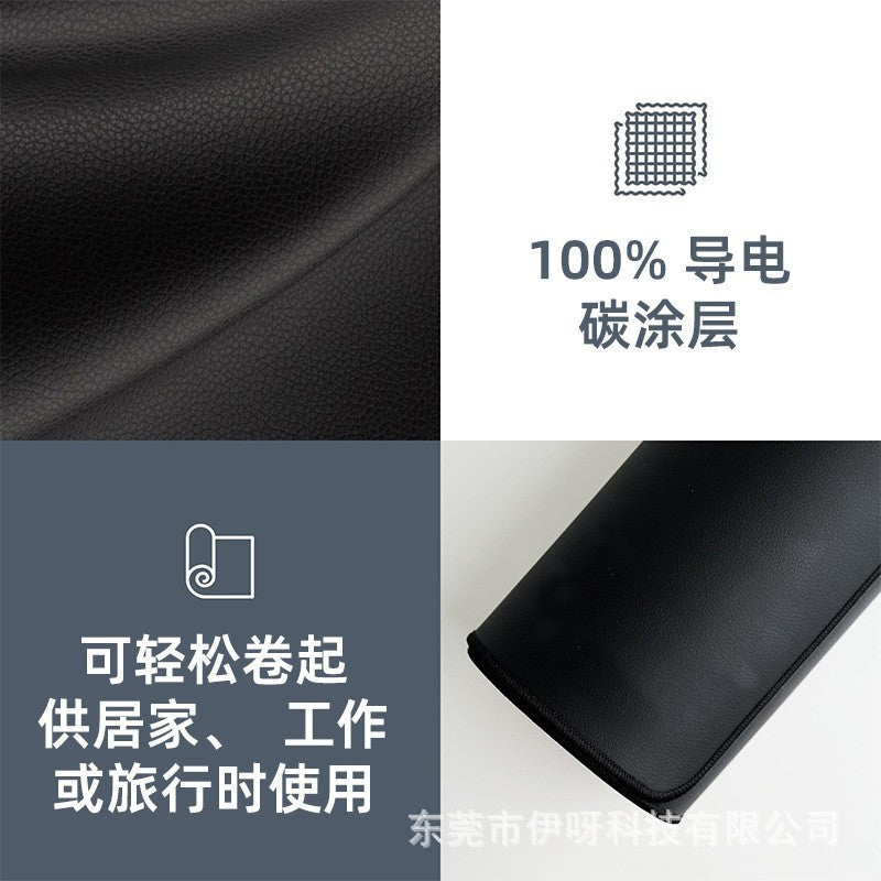 Anti-static floor mat earthing mat groundingmat grounding conductive leather sports yoga mat