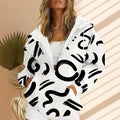 hot-selling plus-size women's zip-up hoodie, new casual long-sleeve hooded sweatshirt jacket, dropshipping available