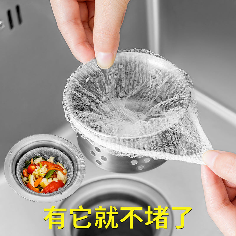 Disposable kitchen sink garbage strainer sewer sink leftover food sink cleaning floor drain net
