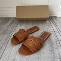 Z home 2023 black flats shoes summer new arrival nude square toe cross casual outwear flats sandals women