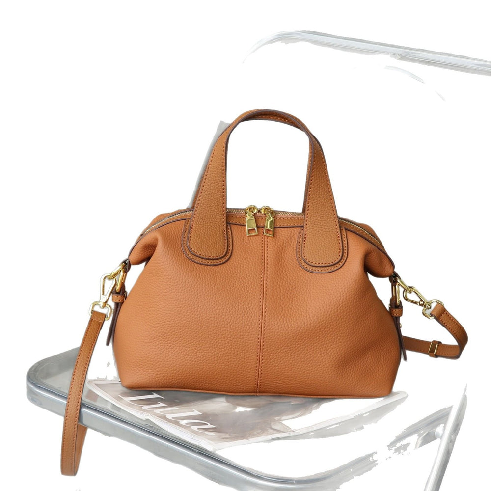 2024new arrival crossbody bag fashion large capacity classy sense of style togo first layer cowhide satchel shoulder genuine leather bag