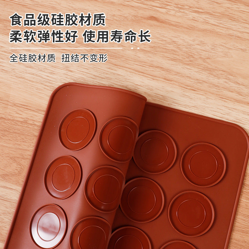 macaron baking mat chocolate cookie mold cake mold ice cream candy food grade silicone mold