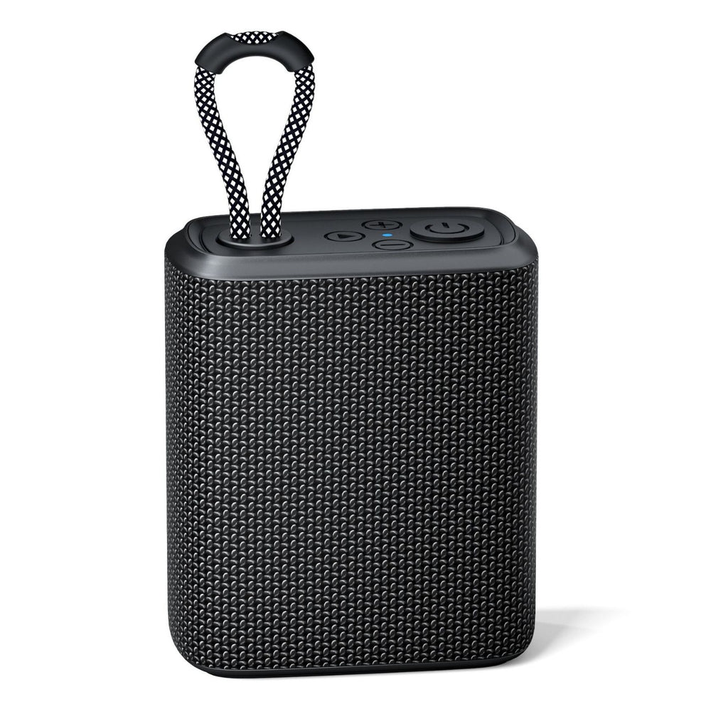 New wireless bluetooth speaker - fabric, portable, waterproof, compact stereo sound, deep bass, "little cannon" design, card playback