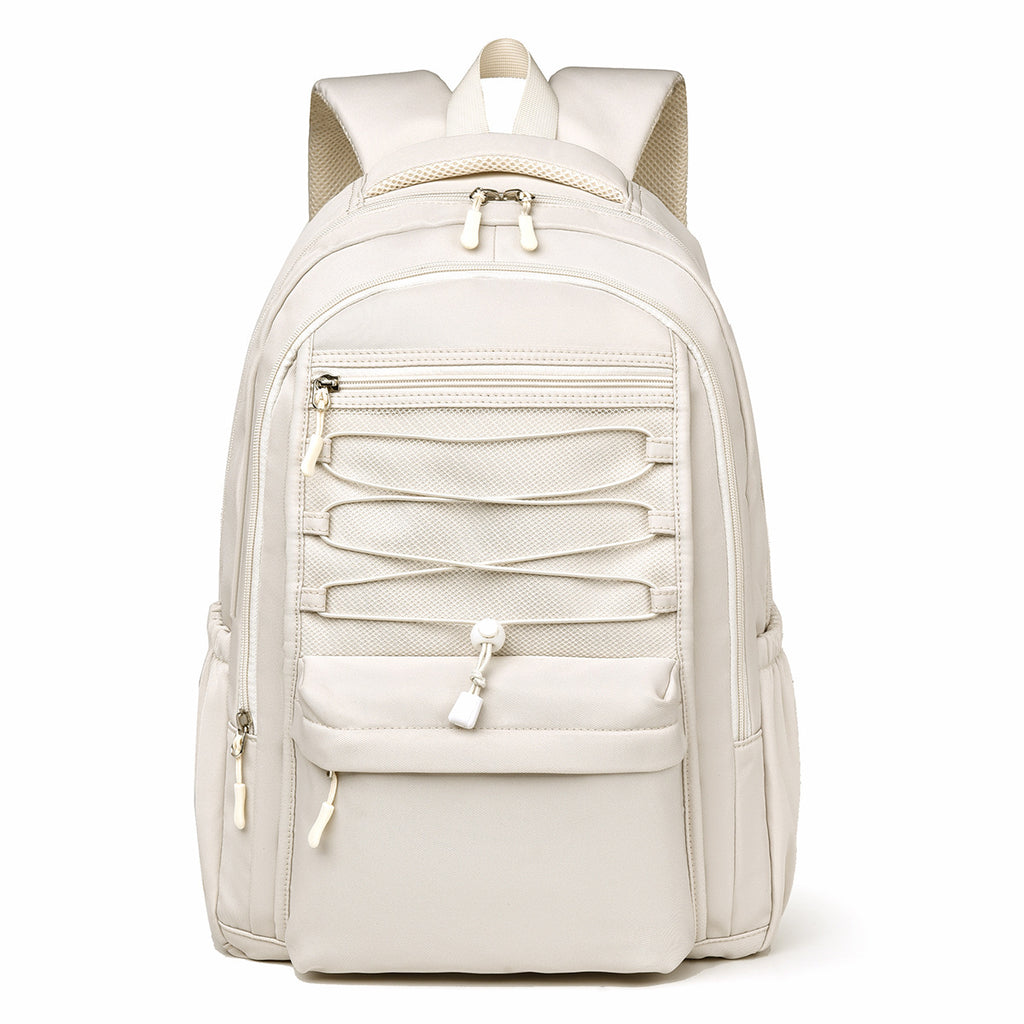 Processing and customization of new simple and trendy men's and women's backpacks, college students' schoolbags, casual and versatile backpacks