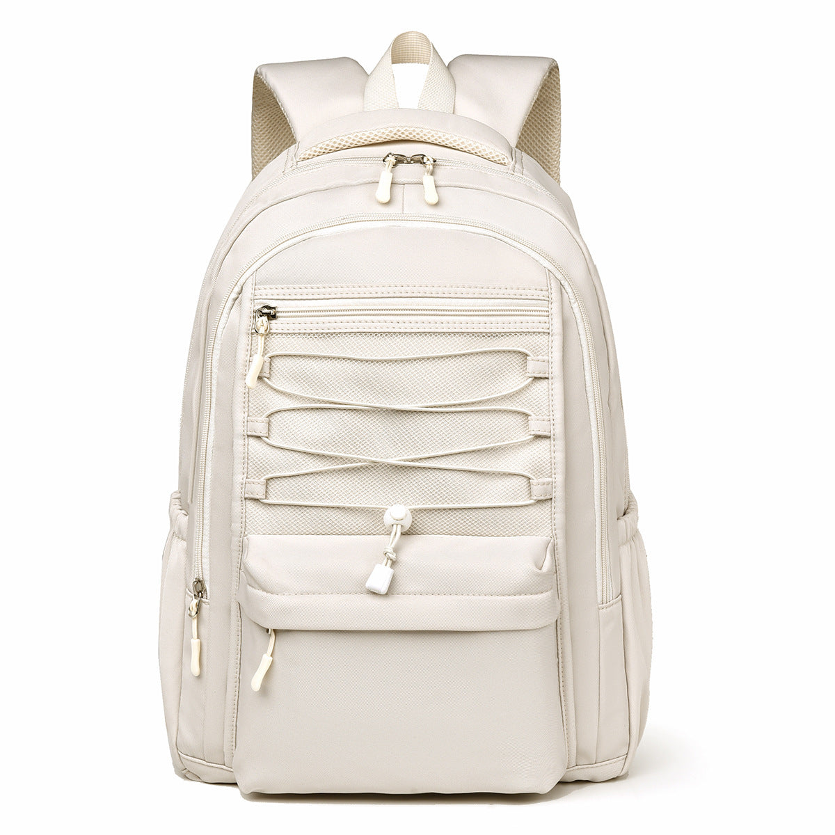 Processing and customization of new simple and trendy men's and women's backpacks, college students' schoolbags, casual and versatile backpacks