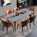 Dining chair - modern minimalist light luxury style - suitable for home, coffee shops, hotels - backrest chair - nordic dining table chair - leisure chair - negotiation chair
