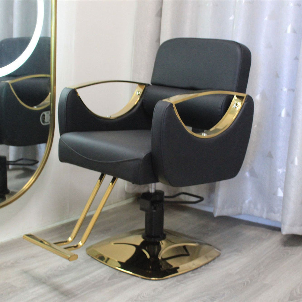 Barber shop chair can be reclined and lifted classypopular hairdressing chair hair salon special shaving lounge chair barber chair