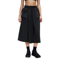 Women's active skirt - summer casual versatile cargo skirt - outdoor water-resistant large pocket midi skirt d26048