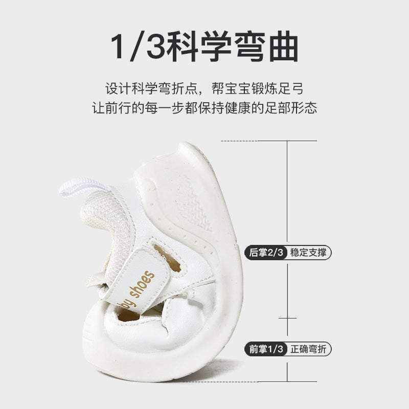 Baby sandals boys summer toddler shoes 0-1-2 years old infant anti-slip soft sole baby and toddler shoes girls functional shoes