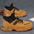 Martin boots men's shoes 2024 new spring non-slipwaterproofabrasion resistantworkwear boots men outdoor high-top sports sneakers