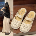 Fashion baotou women's slippers for daily wear at home and garden sandals populareasiest for matchpure colorcasualthick sole mid-heeled half support