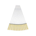 Wholesale ready-to-ship bbq skewers for lamb chops and kebabs, made of 304 stainless steel. perfect for home and outdoor grilling