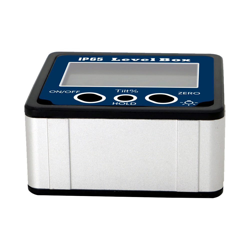 New IP65 digital display inclinometer, inclinometer, angle measurement, horizontal ruler, strong dipping angle box wholesale