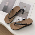 Trendy leopard print flip-flops for women - summer fashion, korean style, ins-inspired, outdoor wear, thong sandals